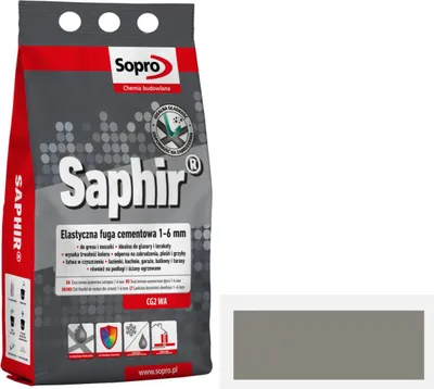 Image de SOPRO SAPHIR FUGA 14 gris béton 2kg