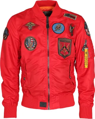 Produktbild von Top Gun Bomberjacke TG2024001 Herren red XXL