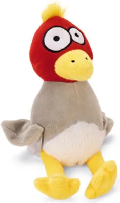 Produktbild von Beeztees Vogel Dodo - Hundespielzeug - Plüsch - Grau - 27x10x10 cm