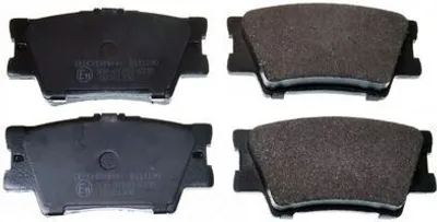 Produktbild von DENCKERMANN Bremsbeläge Satz Hinten Bremsklötze für TOYOTA RAV 4 III (ACA3, ACE, ALA3, GSA3, ZSA3) B111190