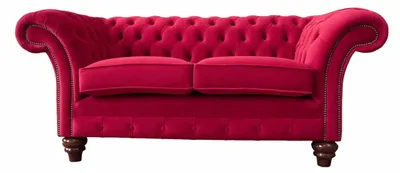 Produktbild von Design Modern Textil Sofa 2 Sitzer Couch Polster Luxus Sofas Chesterfield