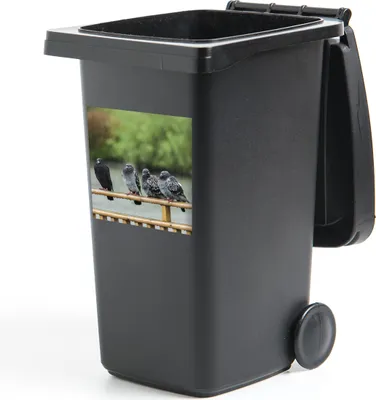 Produktbild von MuchoWow® - Abfall-Aufkleber - Container - für Abfallcontainer