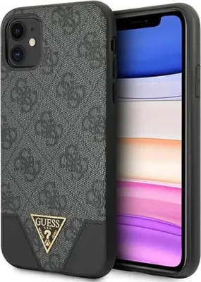Obrázek produktu pro Guess 4G Triangle Collection - Pouzdro iPhone 11 (Šedá )