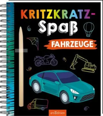 Produktbild von Kritzkratz-Spaß - Fahrzeuge