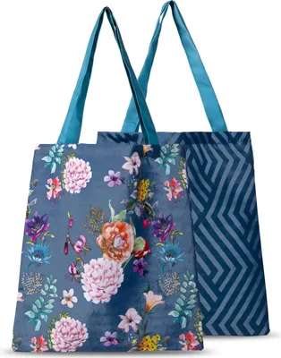 Produktbild von Descanso Tasche mit Blumen - 40x45 cm