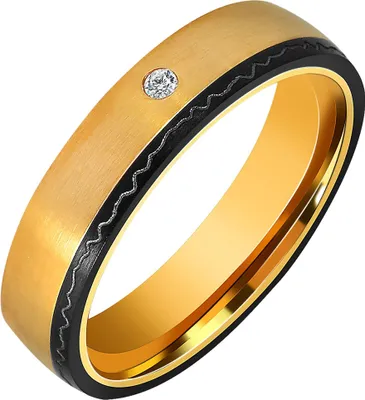 Produktbild von Akzent Edelstahl Damen Partnerring