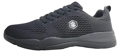Immagine prodotto di Scarpe da ginnastica da donna Lumberjack, modello Agatha, adatte per l'allenamento, con lacci, colore nero, ideali per il tempo libero