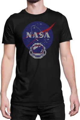Obrázek produktu pro Pánské Tričko Nasa Space Theme Nasa 015, Man 3XL / Černá