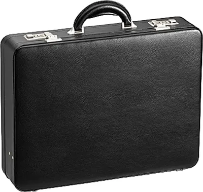 Produktbild von Pilotenkoffer 46 cm Aktenkoffer 15 LI plus Erweiterbar Schwarz D & N – Bowatex