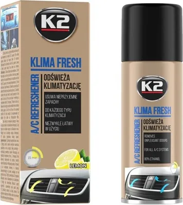 Zdjęcie produktu dla K2 KLIMA FRESH Lemon Środek do klimatyzacji