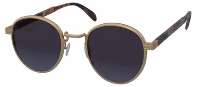 Produktbild von Polarisierte Piloten Sonnenbrille – Aviator Design, UV400 Schutz Schwarz/Leopard