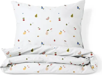 Produktbild von Petite Amélie Bettwäsche-Set – 140x200 cm – Baumwolle – Fruit