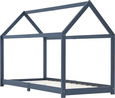 Obrázok produktu pre vidaXL Detská posteľná posteľ Grey z borovicového masívu 90 x 200 cm