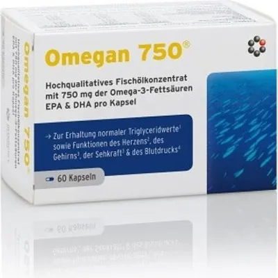 Produktbild von Intercell Pharma Omegan 750 60 Kapseln BI5325
