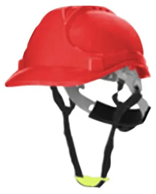 Produktbild von Sicherheitshelm - Kopfschutzhelm - Sicherheitshelm - ABS-Helm - roter Helm