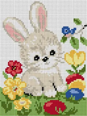 Obrázek produktu pro Sestava pro vyšívání křížkovým stehem Malwina 15x20cm - č. 2017