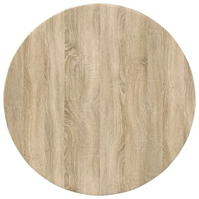Immagine prodotto di Piano tavolo vidaXL in rovere Sonoma, Ø 80 x 1,5 cm, materiale a base di legno