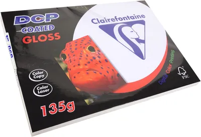 Produktbild von Clairefontaine Laserdruckerpapier D CP Coated Gloss, DIN A3 (8010188)