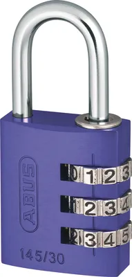 Produktbild von ABUS Zahlenschloss 145/30 in lila