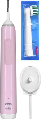 Image de Oral-B Electric Toothbrush | Pro3 Pink X-Clean | Rechargeable | For adults | Number of brush heads included 1 | Number of teeth brushing modes 3 | Pink
