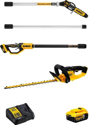 Obrázok produktu pre Sada DeWALT DCMPSH56 (DCMHT563N + DCMPS567 + 1 x 5,0 Ah + nabíjačka)