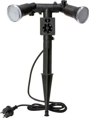 Produktbild von Kopp LED 2-fach Gartenleuchte Erdspieß Dämmerungsschalter