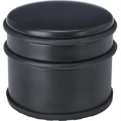 Obrázek produktu pro Klasická dveřní zarážka, černá, Ø 9 cm