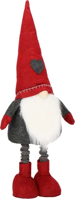 Produktbild von Skrzat dekoracyjny z czapką i sercem 66 cm