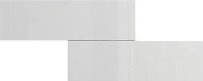 Produktbild von Planetmöbel Flur Möbel Garderobe Hängeschrank 2x 100 cm weiß, Wandgarderobe hängend oder stehend