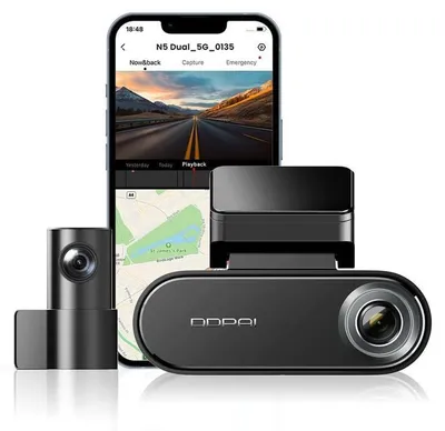 Obrázek produktu pro DDpai N5 DUAL, sada kamery do auta se zadní kamerou