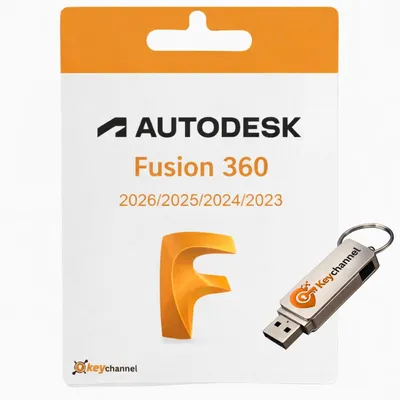 Produktbild von Fusion 360 | Windows & macOS | Vollversion - 3 Jahre + USB-Stick