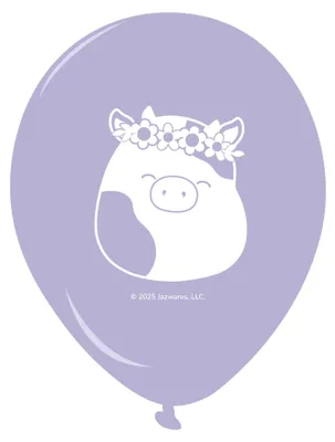Produktbild von Squishmallows-Latexballons, 28 cm, 8 Stück