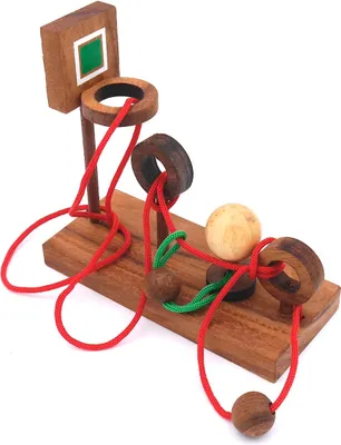 Produktbild von Basketball - tolles Seilpuzzle für Kinder und Erwachsene für viel Spielspaß
