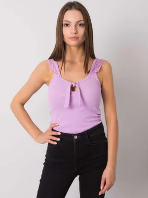 Productafbeelding van Calben dames T-shirt Mio, licht paars, one size