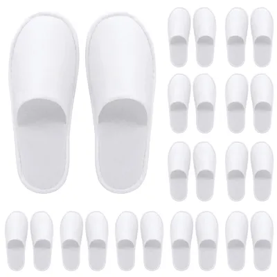 Produktbild von xolear 12 Paar Spa Hotelslipper, Gästehausschuhe für Damen und Herren
