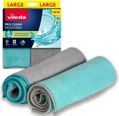 Obrázok produktu pre Vileda Pro Clean Utierka Z Mikrovlákna 2Ks 179229..