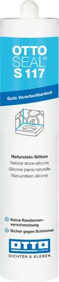 Produktbild von Ottoseal S-117 310Ml C6111 Matt Sanitärgrau - 1692418