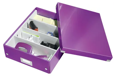 Produktbild von Leitz 60580062, Violett, Karton, 880 g