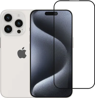 Image de Lot de 10 - Verre trempé TUNIQ pour iPhone 16 Pro - Verre trempé - Protection intégrale - Transparent