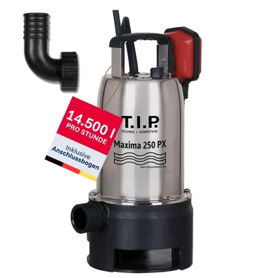 Obrázek produktu pro T.I.P Pumpen Schmutzwasser-Tauchpumpe T.I.P. 30264 14500 l/h 8 m