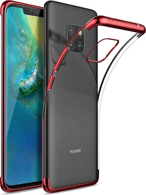 Obrázek produktu pro TPU kryt pro Huawei Mate 20 Pro Case Silicone Cover Transparent with color branding phone case