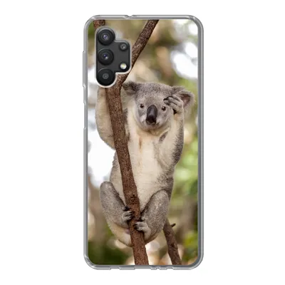 Produktbild von MuchoWow® Handyhülle Schutzhülle Hülle für Samsung Galaxy A32 5G Koala - Äste - Tier - Kinder - Jungen - Mädchen Silikon Softcase Handy Hülle - Softcase