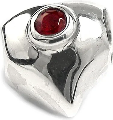 Produktbild von CarloBiagi Charm Bead Herz Zirkonia 925 Echt Silber Schmuck Element D2BBSCZ06R