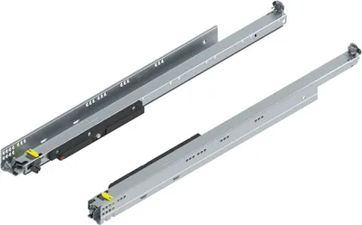 Produktbild von Blum Movento Tip On Blum Vollauszug 750 NL, Schubladenauszug bis 60kg belastbar, Unterbodenführung 766H7500T