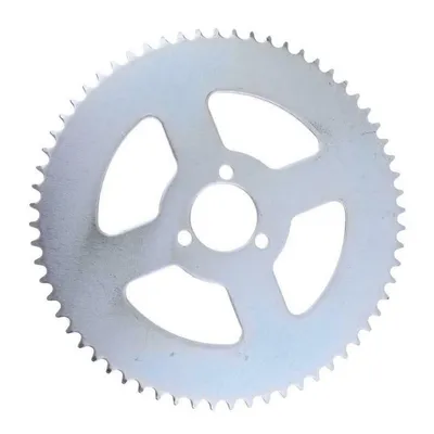 Produktbild von Kettenrad Ritzel Zahnrad Antriebsrad 58 Zähne T8F Kette InnenØ 35,5 mm silber