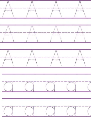 Produktbild von Übungsbuch zum Nachzeichnen von ABC-Buchstaben für Kinder: Alphabet schreiben lernen. Handschrift-Aktivitätsbuch für Vorschulkinder, Kindergärten