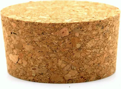 Produktbild von Natürlich Konischer Korken 56/46mm - Flaschenkorken, Korkstopfen, Korkdeckel