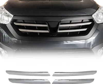 Produktbild von OMAC Kühlergrill-Zierleisten Kühlergrill-Leisten 2022081 Vorne 500mm 70mm 40mm Chromstahl