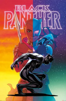 Produktbild von Poster Wakanda Forever Black Panther 61x91.5cm