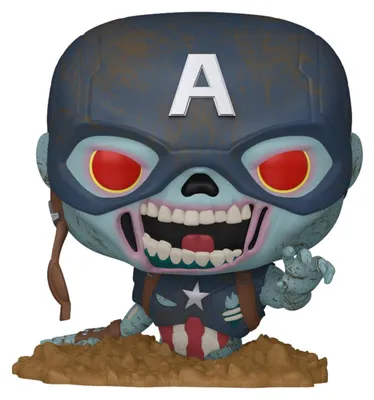 Obrázek produktu pro Marvel Zombies POP! Vinyl Figur Captain America 9 cm